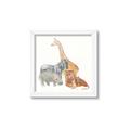 Picture of Safari Squad I _GroupedProduct_Square_Mini_ _GroupedProduct_Square_Framed_Matted_