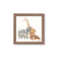 Picture of Safari Squad I _GroupedProduct_Square_Mini_ _GroupedProduct_Square_Framed_Matted_