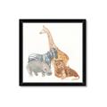 Picture of Safari Squad I _GroupedProduct_Square_Mini_ _GroupedProduct_Square_Framed_Matted_