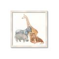 Picture of Safari Squad I _GroupedProduct_Square_Mini_ _GroupedProduct_Square_Framed_Matted_