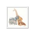 Picture of Safari Squad I _GroupedProduct_Square_Mini_ _GroupedProduct_Square_Framed_Matted_
