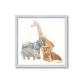 Picture of Safari Squad I _GroupedProduct_Square_Mini_ _GroupedProduct_Square_Framed_Matted_