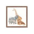 Picture of Safari Squad I _GroupedProduct_Square_Mini_ _GroupedProduct_Square_Framed_Matted_