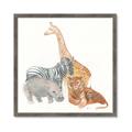 Picture of Safari Squad I _GroupedProduct_Square_Mini_ _GroupedProduct_Square_Framed_Matted_