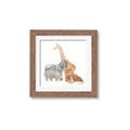 Picture of Safari Squad I _GroupedProduct_Square_Mini_ _GroupedProduct_Square_Framed_Matted_