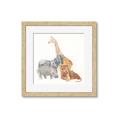 Picture of Safari Squad I _GroupedProduct_Square_Mini_ _GroupedProduct_Square_Framed_Matted_