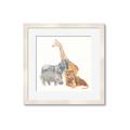 Picture of Safari Squad I _GroupedProduct_Square_Mini_ _GroupedProduct_Square_Framed_Matted_