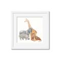Picture of Safari Squad I _GroupedProduct_Square_Mini_ _GroupedProduct_Square_Framed_Matted_