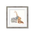 Picture of Safari Squad I _GroupedProduct_Square_Mini_ _GroupedProduct_Square_Framed_Matted_