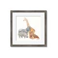 Picture of Safari Squad I _GroupedProduct_Square_Mini_ _GroupedProduct_Square_Framed_Matted_
