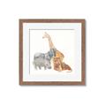 Picture of Safari Squad I _GroupedProduct_Square_Mini_ _GroupedProduct_Square_Framed_Matted_