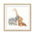Picture of Safari Squad I _GroupedProduct_Square_Mini_ _GroupedProduct_Square_Framed_Matted_