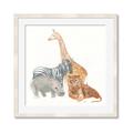 Picture of Safari Squad I _GroupedProduct_Square_Mini_ _GroupedProduct_Square_Framed_Matted_