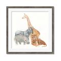Picture of Safari Squad I _GroupedProduct_Square_Mini_ _GroupedProduct_Square_Framed_Matted_