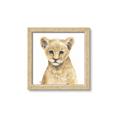 Picture of Lion Babe _GroupedProduct_Square_Mini_ _GroupedProduct_Square_Framed_Matted_