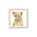Picture of Lion Babe _GroupedProduct_Square_Mini_ _GroupedProduct_Square_Framed_Matted_
