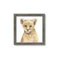 Picture of Lion Babe _GroupedProduct_Square_Mini_ _GroupedProduct_Square_Framed_Matted_