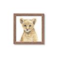 Picture of Lion Babe _GroupedProduct_Square_Mini_ _GroupedProduct_Square_Framed_Matted_