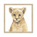 Picture of Lion Babe _GroupedProduct_Square_Mini_ _GroupedProduct_Square_Framed_Matted_