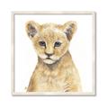 Picture of Lion Babe _GroupedProduct_Square_Mini_ _GroupedProduct_Square_Framed_Matted_