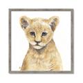 Picture of Lion Babe _GroupedProduct_Square_Mini_ _GroupedProduct_Square_Framed_Matted_