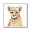 Picture of Lion Babe _GroupedProduct_Square_Mini_ _GroupedProduct_Square_Framed_Matted_