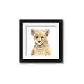 Picture of Lion Babe _GroupedProduct_Square_Mini_ _GroupedProduct_Square_Framed_Matted_
