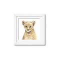 Picture of Lion Babe _GroupedProduct_Square_Mini_ _GroupedProduct_Square_Framed_Matted_