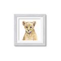 Picture of Lion Babe _GroupedProduct_Square_Mini_ _GroupedProduct_Square_Framed_Matted_