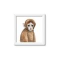 Picture of Monkey Babe _GroupedProduct_Square_Mini_ _GroupedProduct_Square_Framed_Matted_
