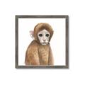 Picture of Monkey Babe _GroupedProduct_Square_Mini_ _GroupedProduct_Square_Framed_Matted_