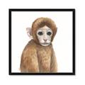 Picture of Monkey Babe _GroupedProduct_Square_Mini_ _GroupedProduct_Square_Framed_Matted_