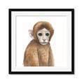 Picture of Monkey Babe _GroupedProduct_Square_Mini_ _GroupedProduct_Square_Framed_Matted_