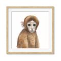 Picture of Monkey Babe _GroupedProduct_Square_Mini_ _GroupedProduct_Square_Framed_Matted_