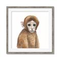 Picture of Monkey Babe _GroupedProduct_Square_Mini_ _GroupedProduct_Square_Framed_Matted_
