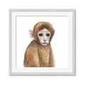 Picture of Monkey Babe _GroupedProduct_Square_Mini_ _GroupedProduct_Square_Framed_Matted_