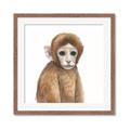 Picture of Monkey Babe _GroupedProduct_Square_Mini_ _GroupedProduct_Square_Framed_Matted_
