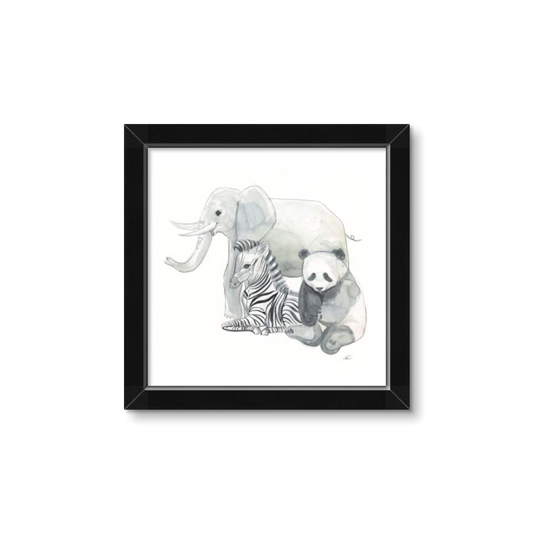 Picture of Safari Squad II _GroupedProduct_Square_Mini_ _GroupedProduct_Square_Framed_Matted_
