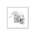 Picture of Safari Squad II _GroupedProduct_Square_Mini_ _GroupedProduct_Square_Framed_Matted_