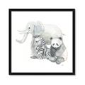 Picture of Safari Squad II _GroupedProduct_Square_Mini_ _GroupedProduct_Square_Framed_Matted_