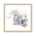 Picture of Safari Squad II _GroupedProduct_Square_Mini_ _GroupedProduct_Square_Framed_Matted_