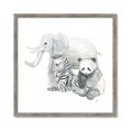 Picture of Safari Squad II _GroupedProduct_Square_Mini_ _GroupedProduct_Square_Framed_Matted_