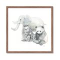 Picture of Safari Squad II _GroupedProduct_Square_Mini_ _GroupedProduct_Square_Framed_Matted_