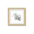 Picture of Safari Squad II _GroupedProduct_Square_Mini_ _GroupedProduct_Square_Framed_Matted_