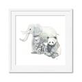 Picture of Safari Squad II _GroupedProduct_Square_Mini_ _GroupedProduct_Square_Framed_Matted_