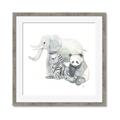 Picture of Safari Squad II _GroupedProduct_Square_Mini_ _GroupedProduct_Square_Framed_Matted_