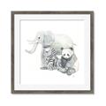 Picture of Safari Squad II _GroupedProduct_Square_Mini_ _GroupedProduct_Square_Framed_Matted_