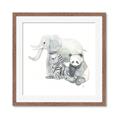 Picture of Safari Squad II _GroupedProduct_Square_Mini_ _GroupedProduct_Square_Framed_Matted_