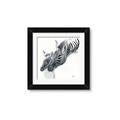 Picture of Mom and baby Zebra _GroupedProduct_Square_Mini_ _GroupedProduct_Square_Framed_Matted_