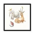 Picture of Safari Squad III  _GroupedProduct_Square_Mini_ _GroupedProduct_Square_Framed_Matted_